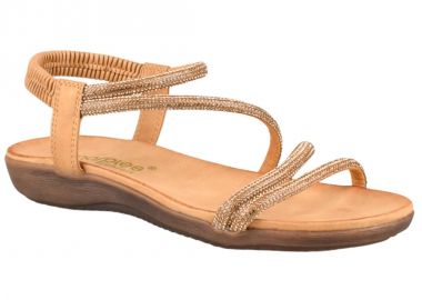 Σανδάλια γυναικεία | Ανατομικά | Amarpies | ABZ30237 | Χρυσό - Amarpies - 